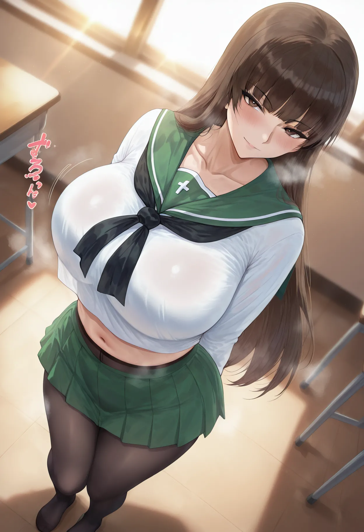 (人妻系列) Shiho Nishizumi /西住志穗 (Girls und Panzer) (83p) / miyabi ai generated Page.3