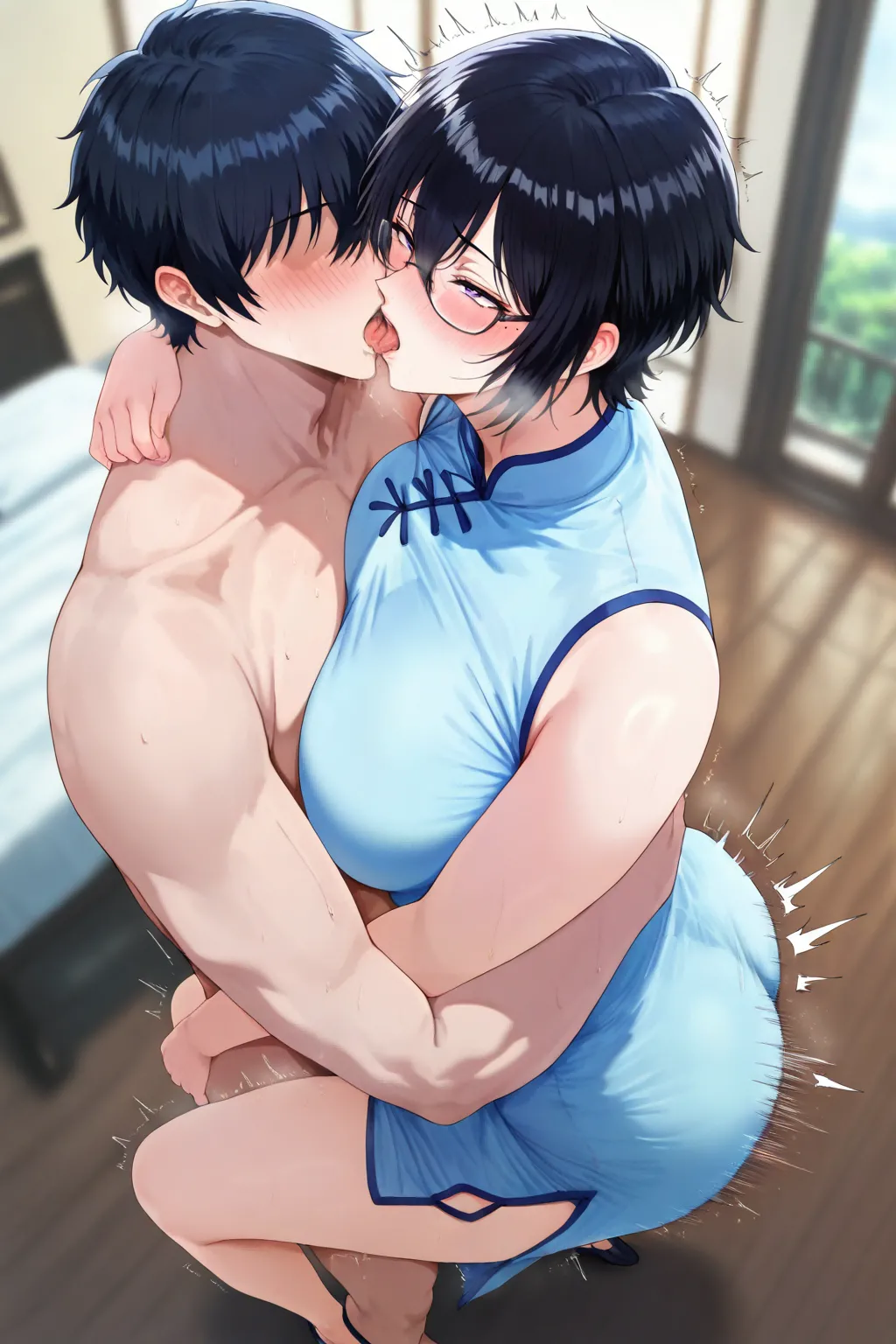 (Short) Reiko Kujirai / 鯨井令子 (九龍ジェネリックロマンス) (73p) / miyabi ai generated Page.25