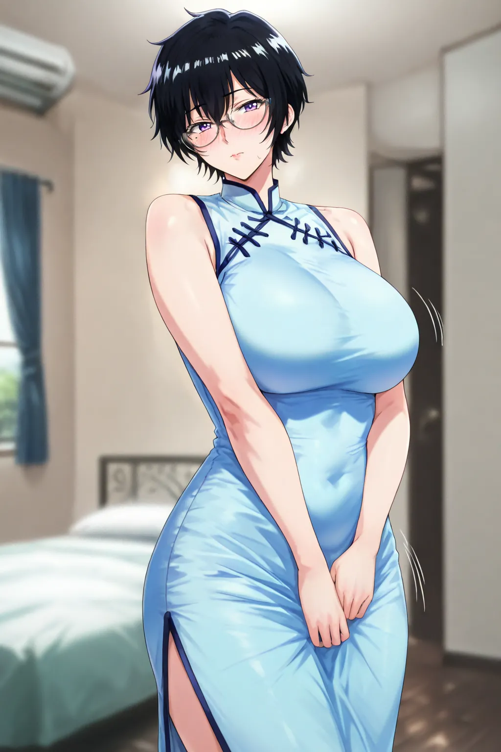 (Short) Reiko Kujirai / 鯨井令子 (九龍ジェネリックロマンス) (73p) / miyabi ai generated Page.4