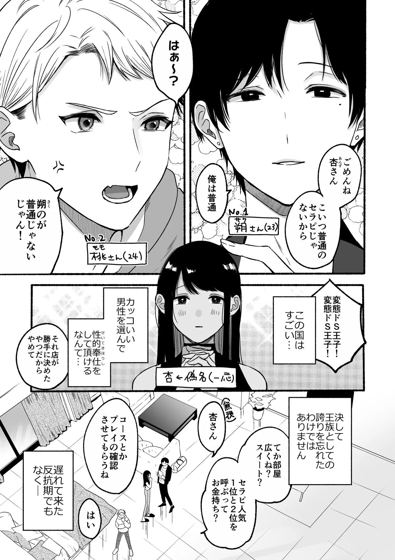 第一王子のバレてはいけない初体験 Page.7