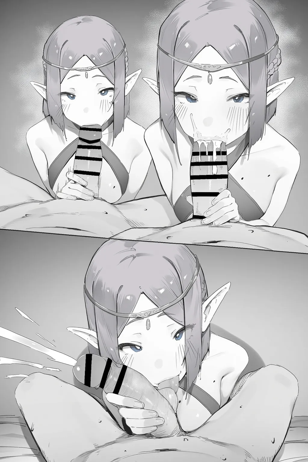 エルフのハーロットは自分をコントロールできない Page.5