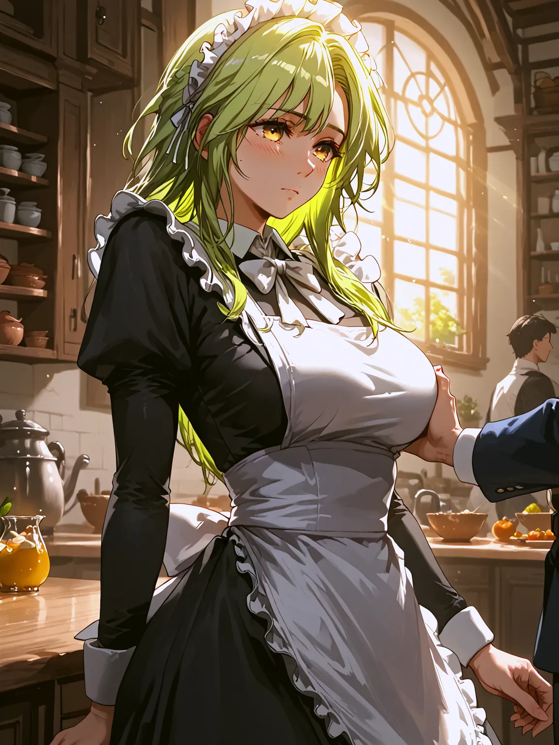 Djitri De Lovilia From Terminally Ill Genius Dark Knight. Manhwa/webtoon ai generated Page.14