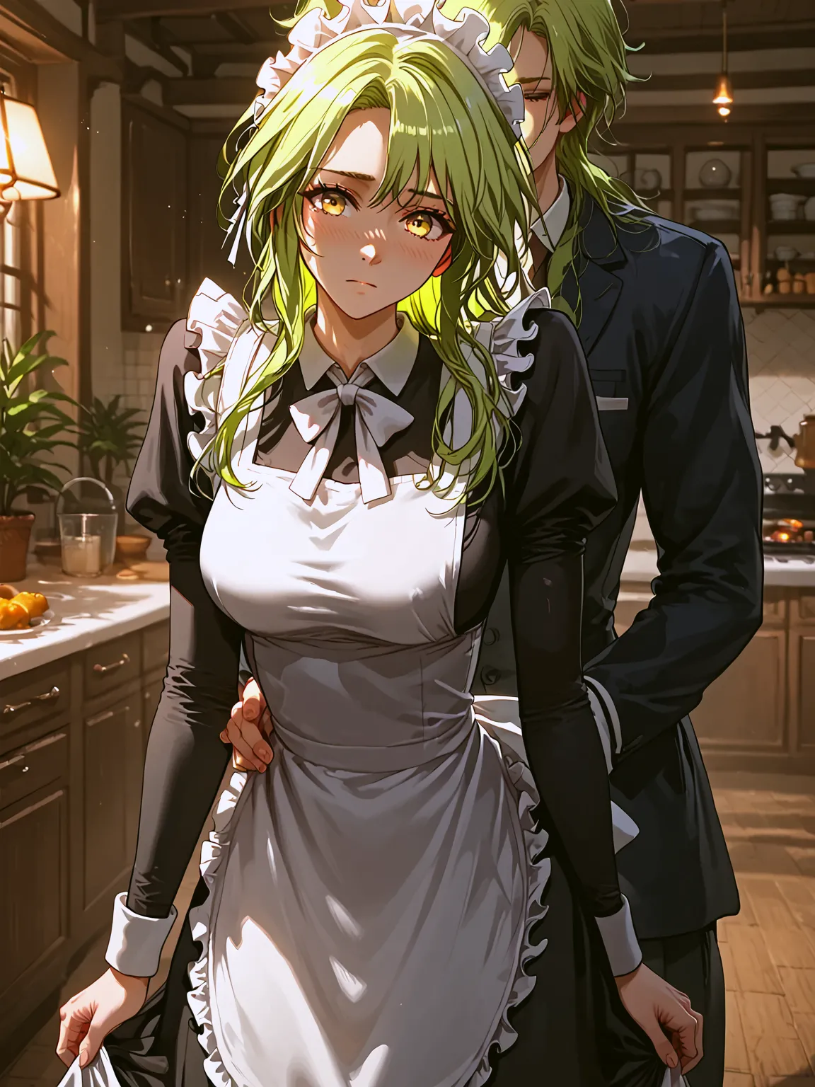 Djitri De Lovilia From Terminally Ill Genius Dark Knight. Manhwa/webtoon ai generated Page.16