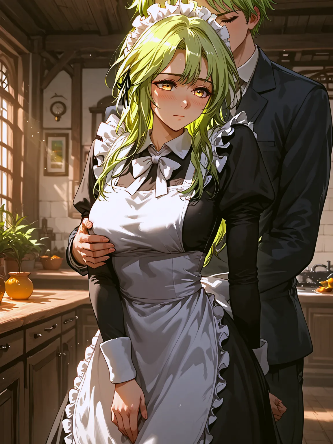 Djitri De Lovilia From Terminally Ill Genius Dark Knight. Manhwa/webtoon ai generated Page.17