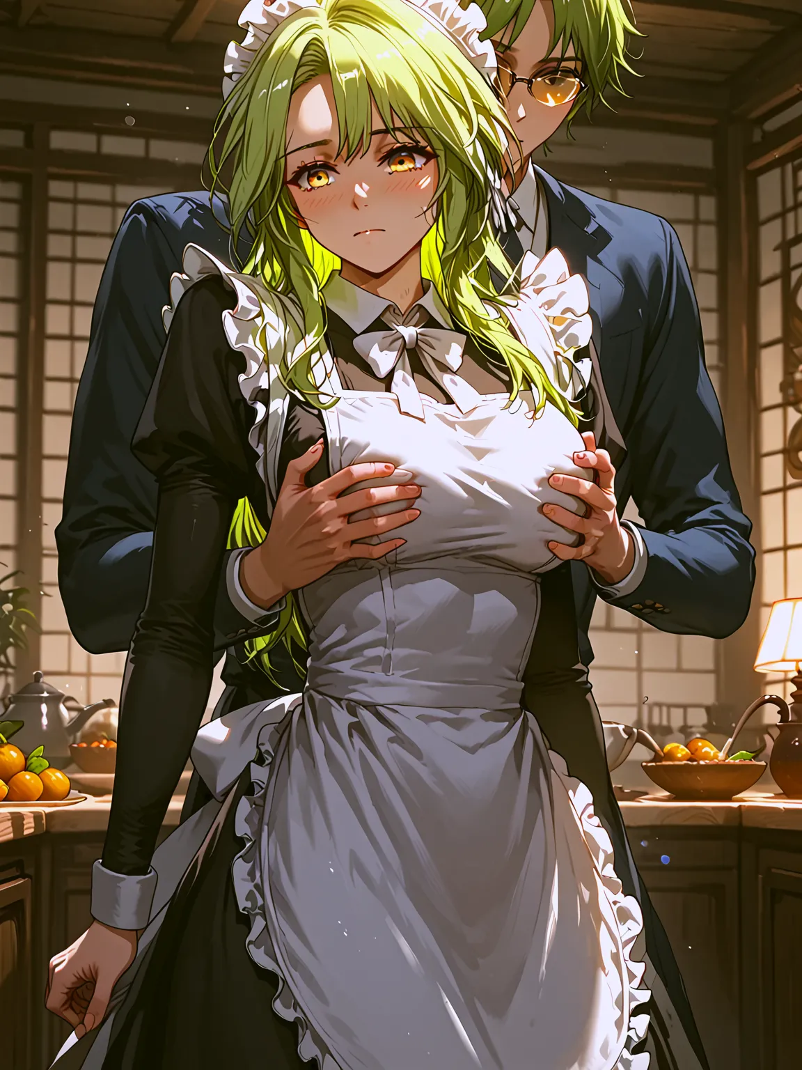 Djitri De Lovilia From Terminally Ill Genius Dark Knight. Manhwa/webtoon ai generated Page.18