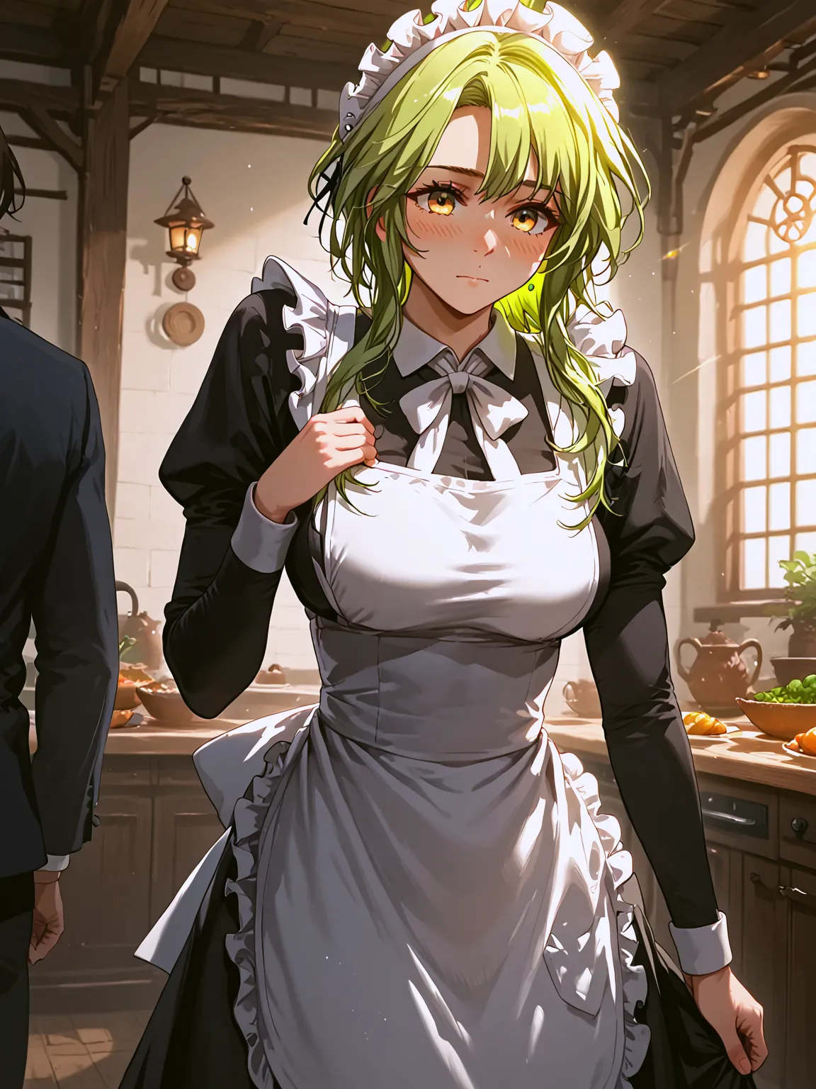 Djitri De Lovilia From Terminally Ill Genius Dark Knight. Manhwa/webtoon ai generated Page.19