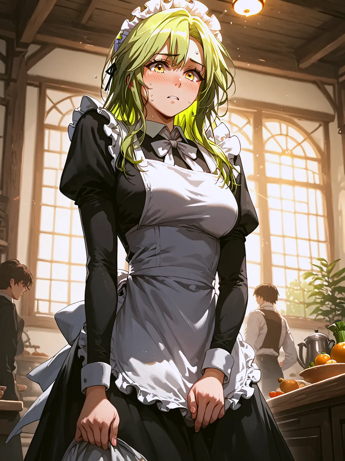 Djitri De Lovilia From Terminally Ill Genius Dark Knight. Manhwa/webtoon ai generated Page.20