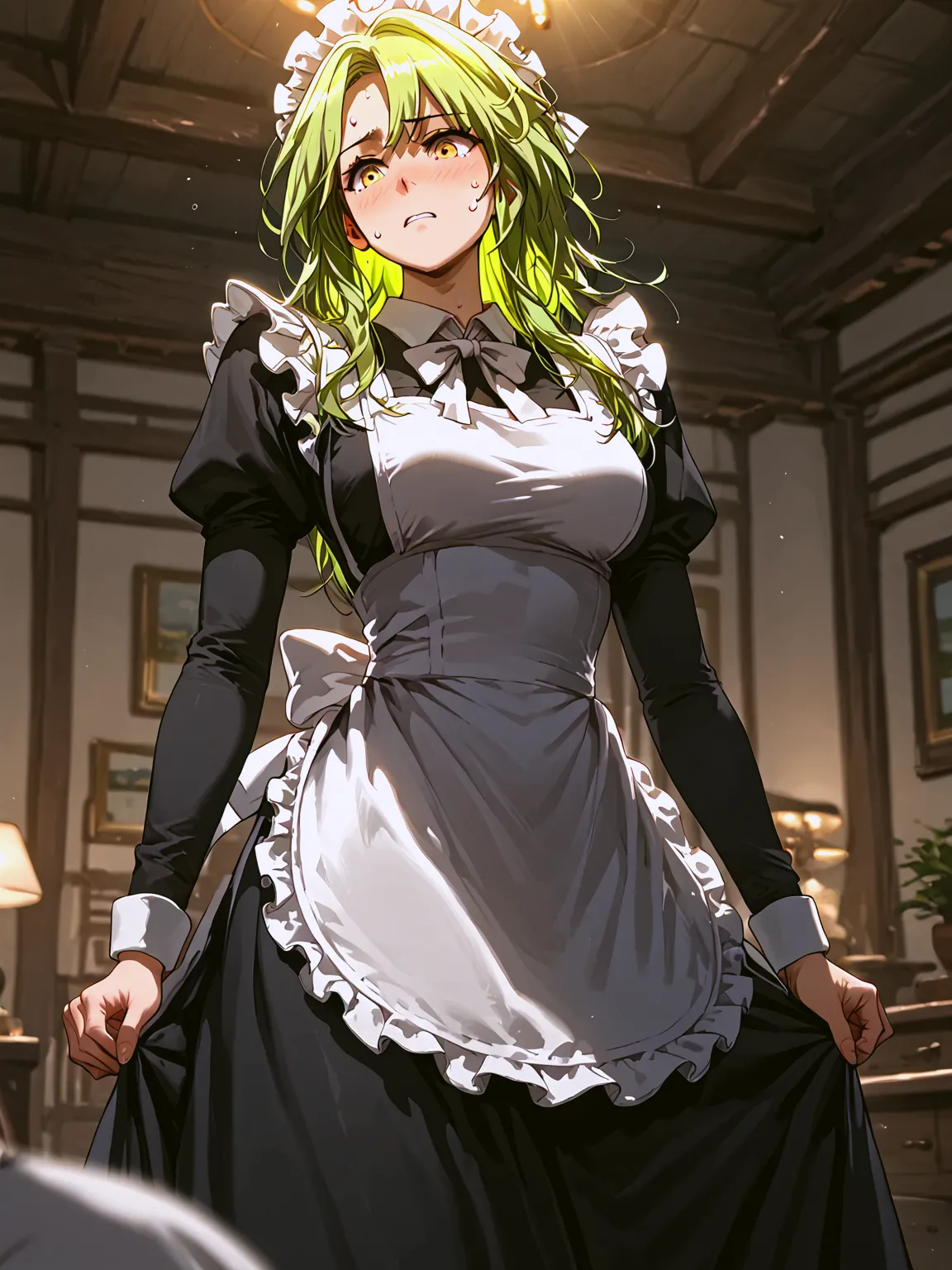 Djitri De Lovilia From Terminally Ill Genius Dark Knight. Manhwa/webtoon ai generated Page.21