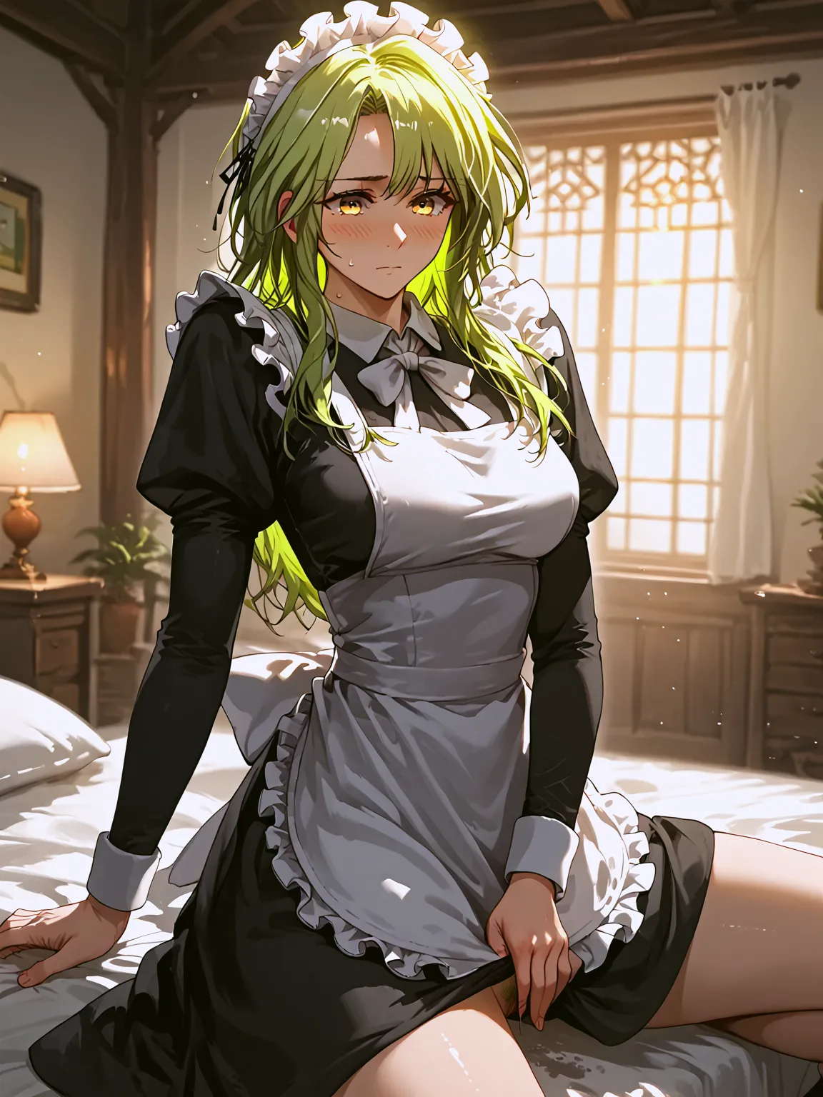 Djitri De Lovilia From Terminally Ill Genius Dark Knight. Manhwa/webtoon ai generated Page.22