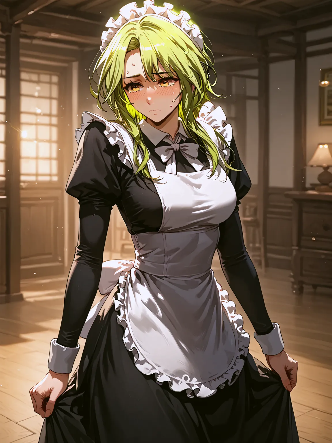 Djitri De Lovilia From Terminally Ill Genius Dark Knight. Manhwa/webtoon ai generated Page.27