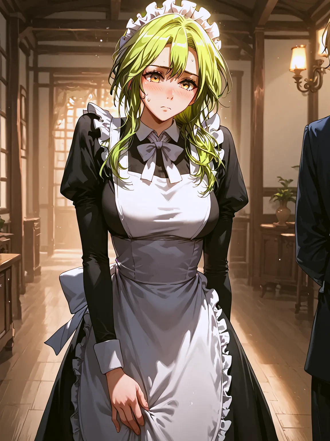 Djitri De Lovilia From Terminally Ill Genius Dark Knight. Manhwa/webtoon ai generated Page.28