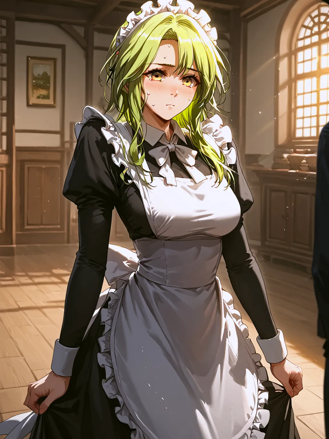 Djitri De Lovilia From Terminally Ill Genius Dark Knight. Manhwa/webtoon ai generated Page.30