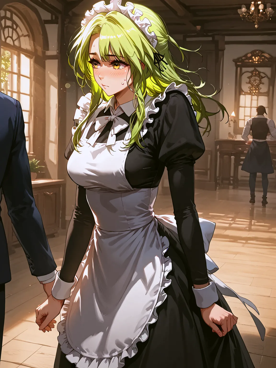 Djitri De Lovilia From Terminally Ill Genius Dark Knight. Manhwa/webtoon ai generated Page.31