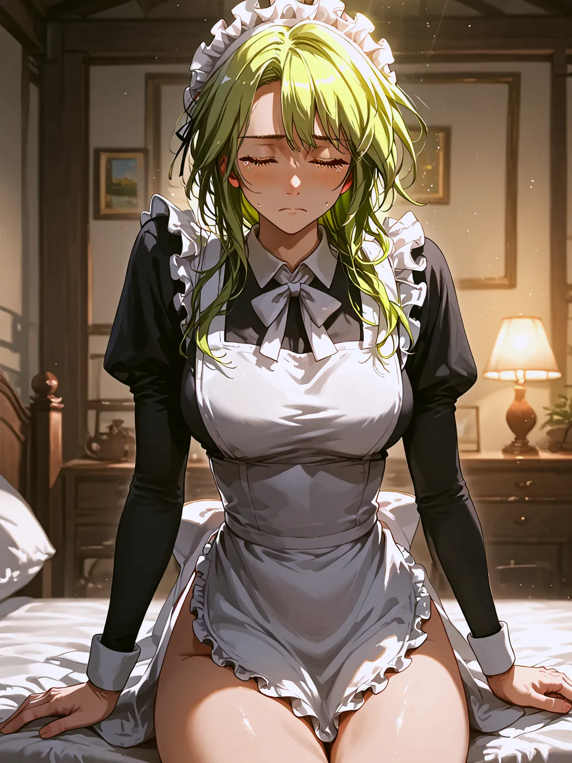 Djitri De Lovilia From Terminally Ill Genius Dark Knight. Manhwa/webtoon ai generated Page.34