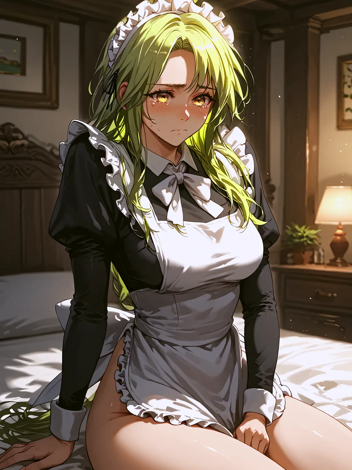 Djitri De Lovilia From Terminally Ill Genius Dark Knight. Manhwa/webtoon ai generated Page.36