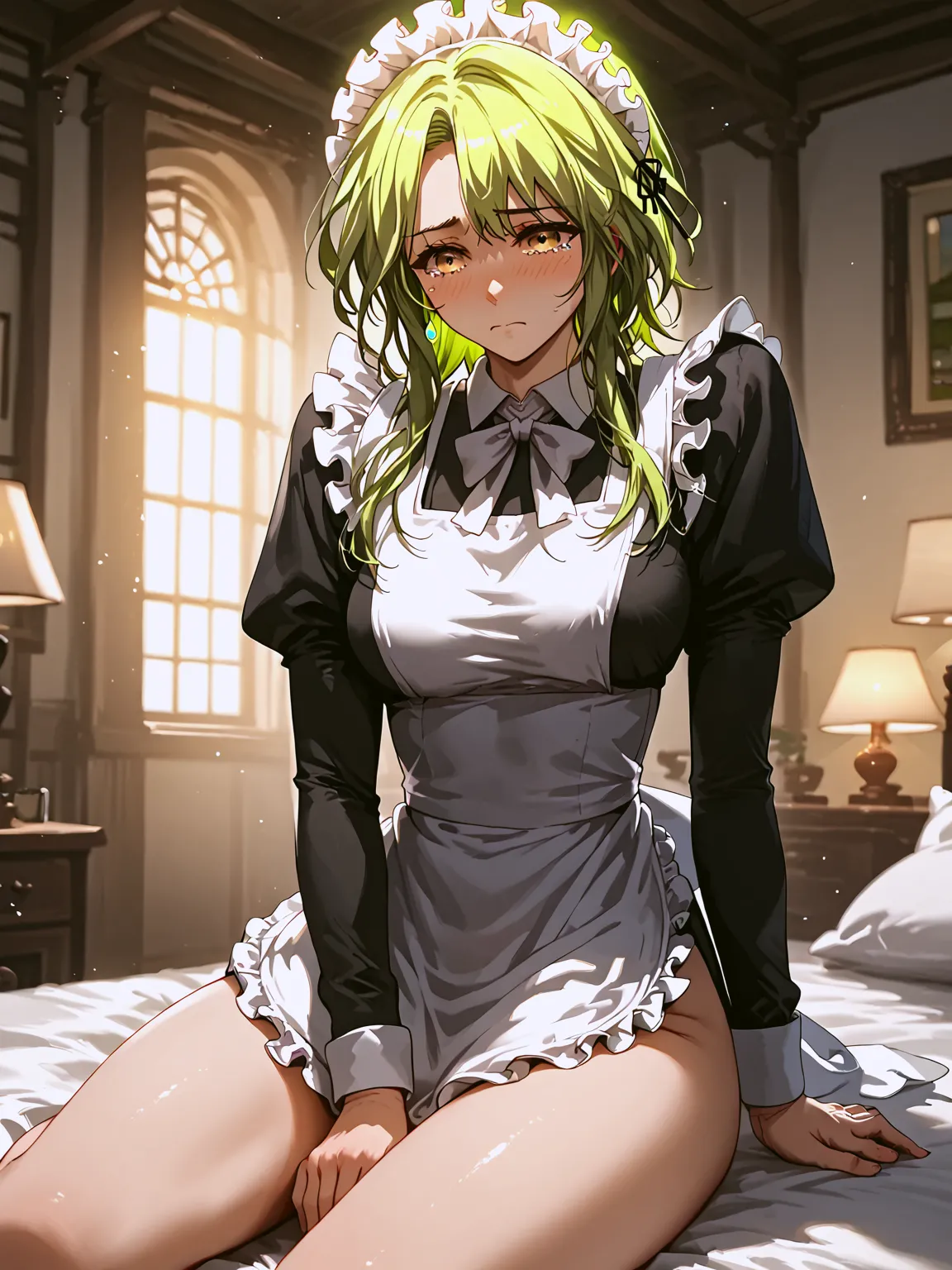 Djitri De Lovilia From Terminally Ill Genius Dark Knight. Manhwa/webtoon ai generated Page.37