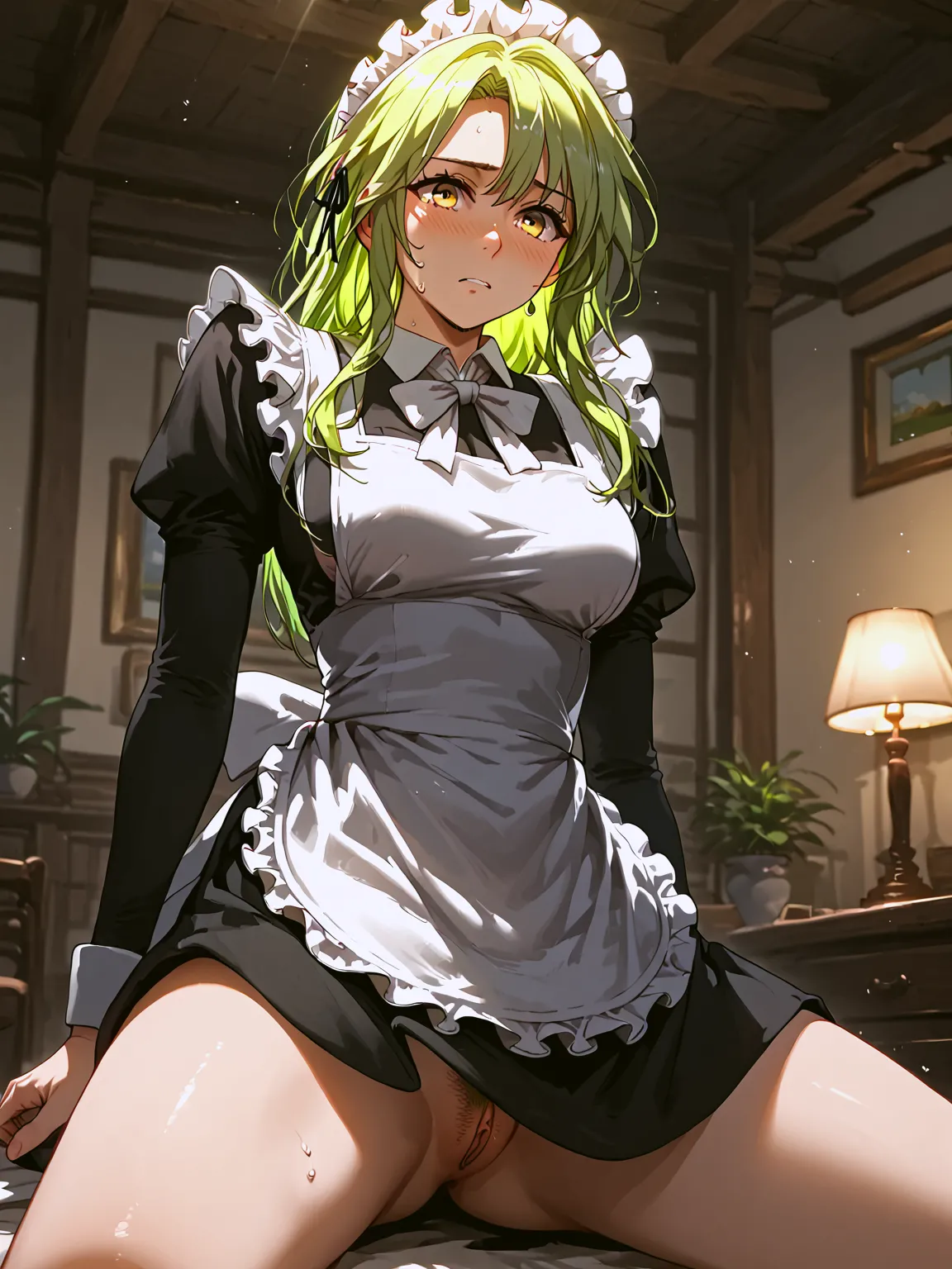 Djitri De Lovilia From Terminally Ill Genius Dark Knight. Manhwa/webtoon ai generated Page.41