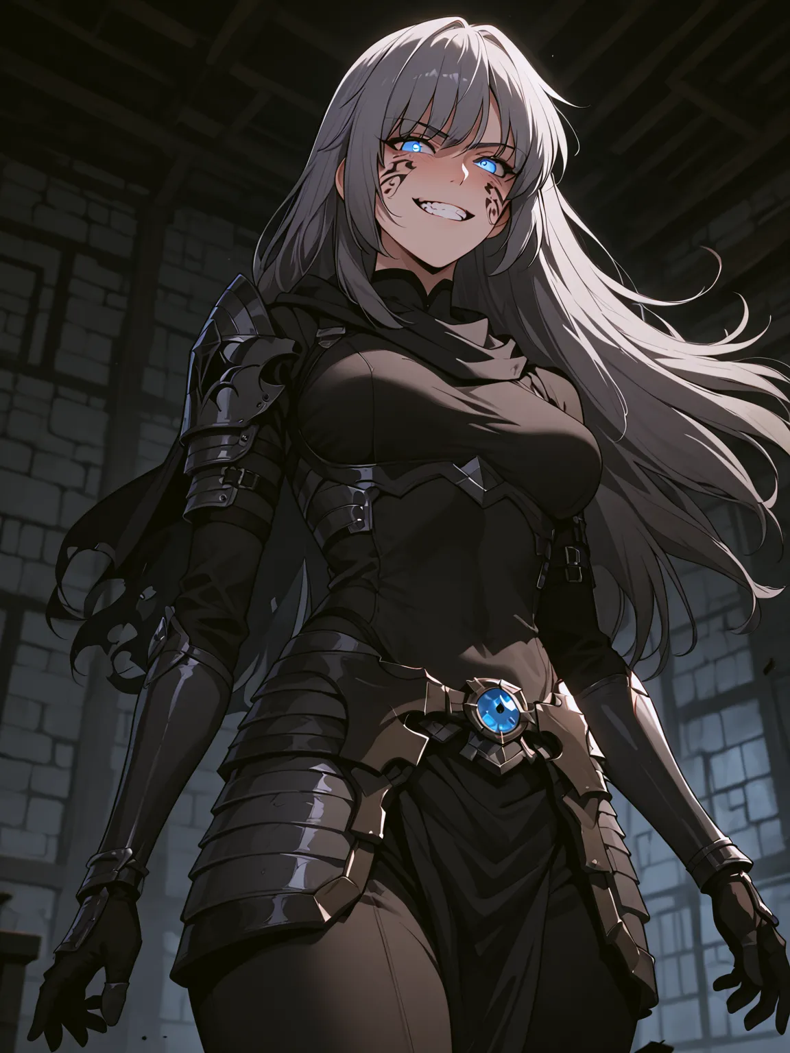 Teresa Du Laurentia from Solo Max Level Newbie Manhwa Webtoon la creatura ai generated