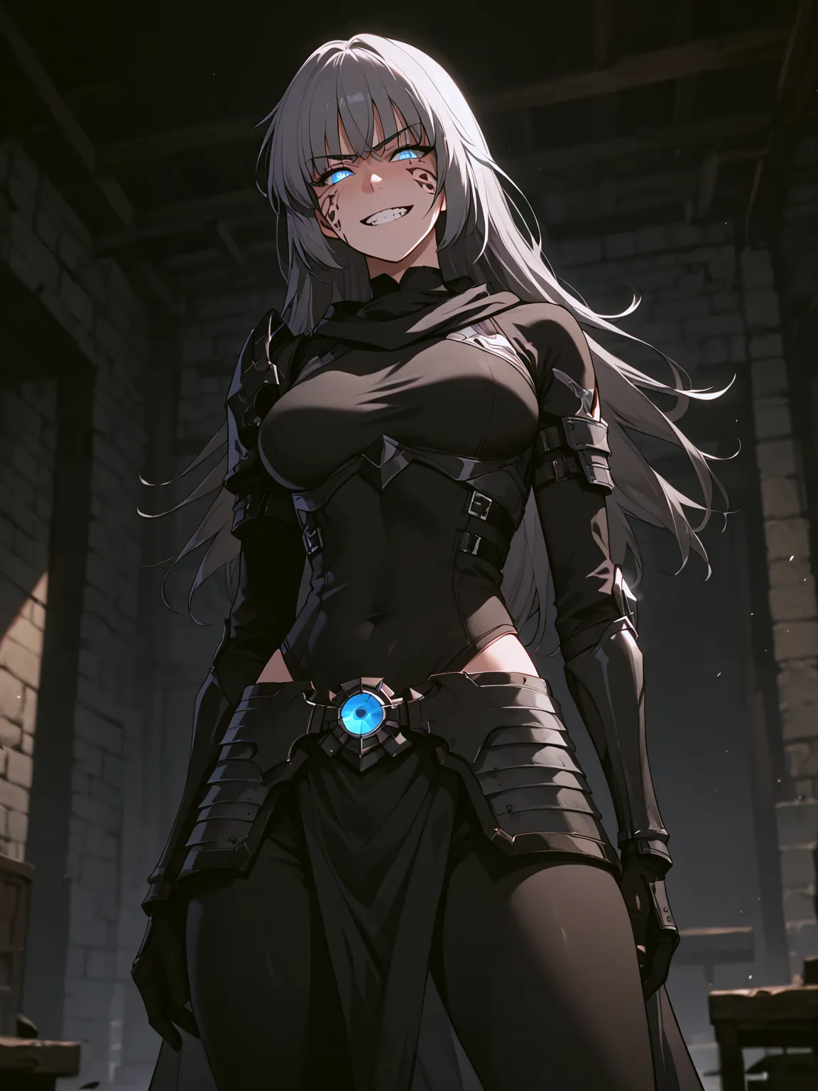 Teresa Du Laurentia from Solo Max Level Newbie Manhwa Webtoon la creatura ai generated Page.2