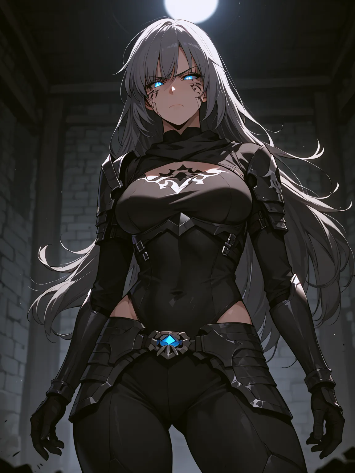 Teresa Du Laurentia from Solo Max Level Newbie Manhwa Webtoon la creatura ai generated Page.4