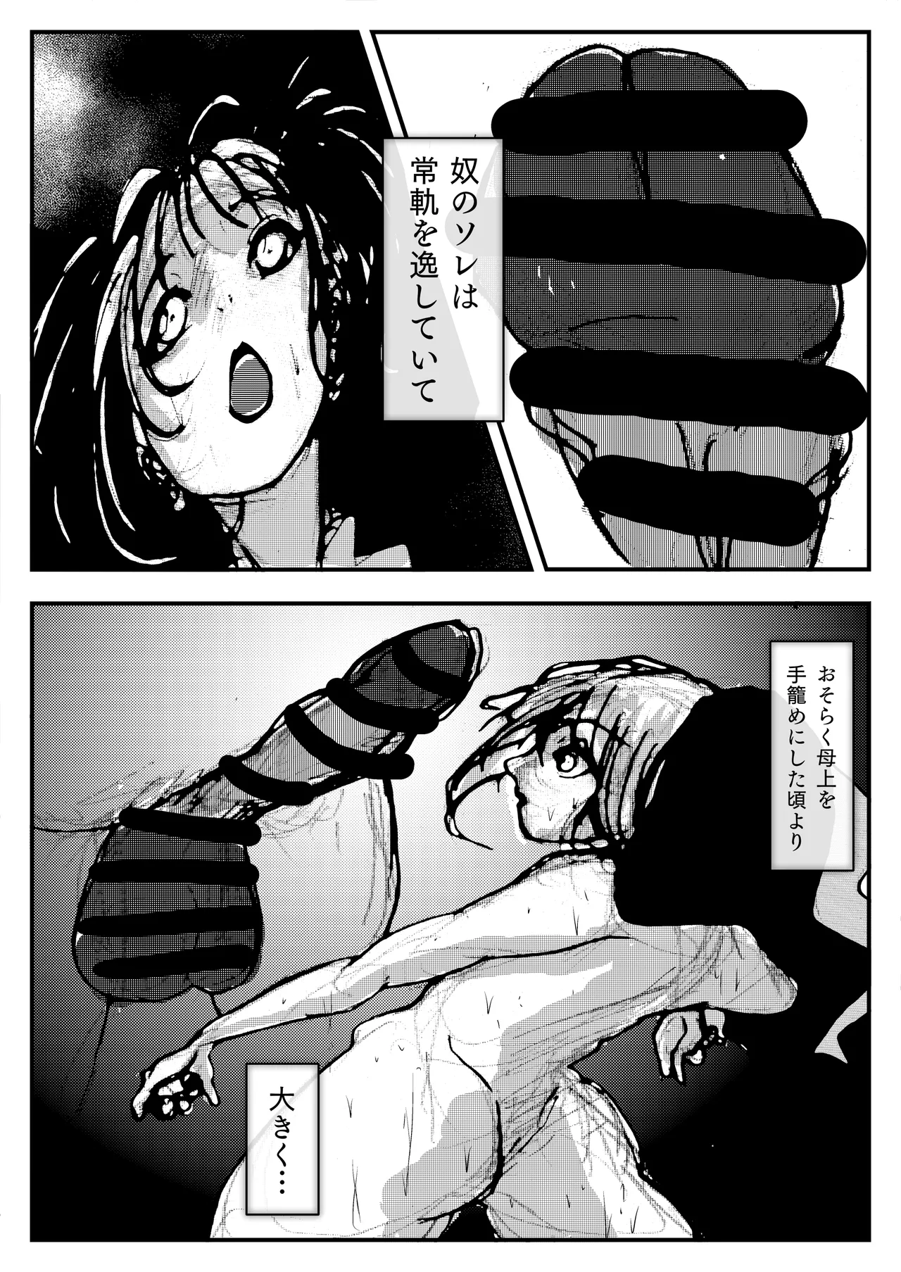 母上が負けた。 Page.13