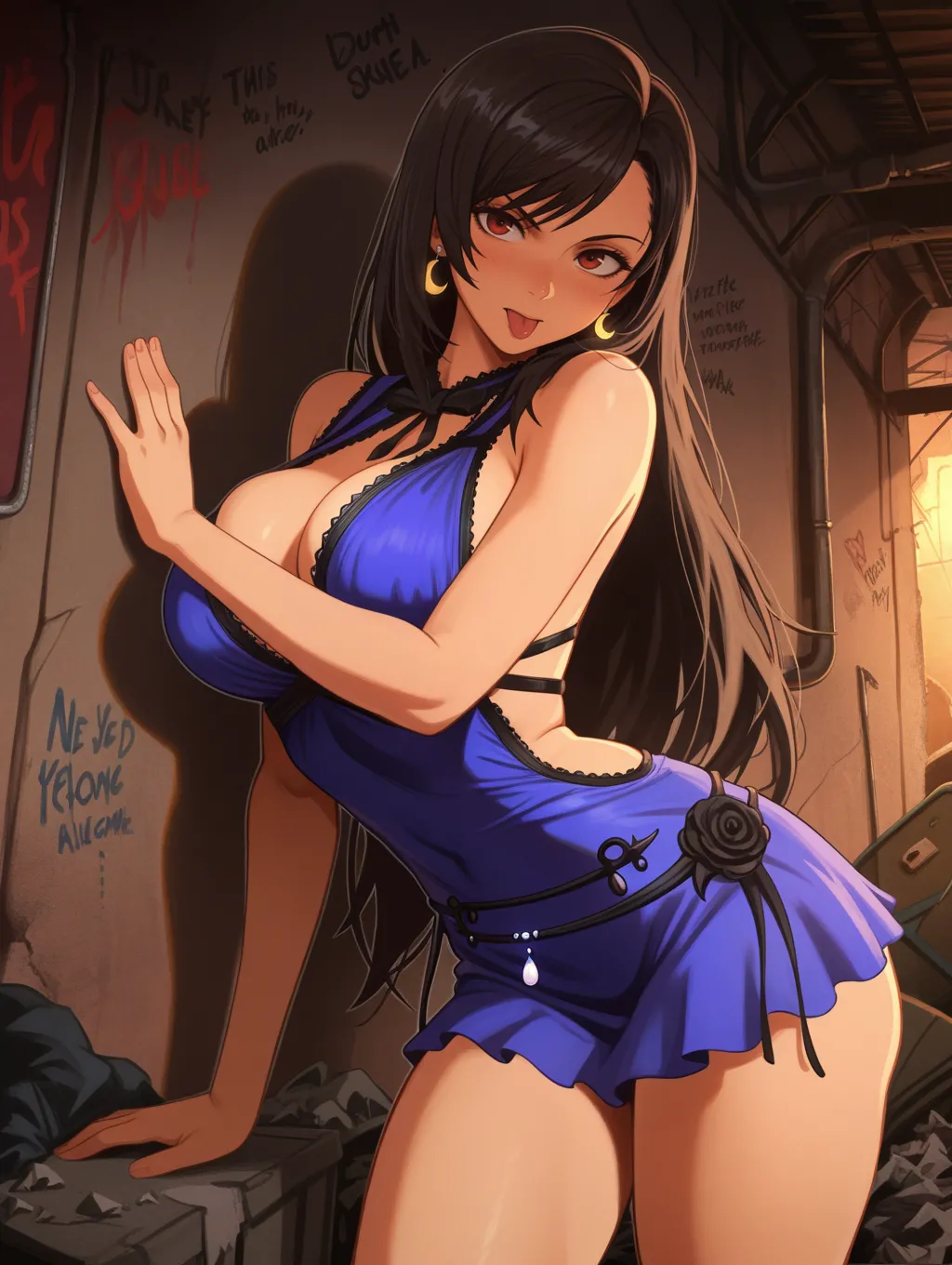 Tifa Lockhart | Final Fantasy waifuinvoker ai generated Page.11