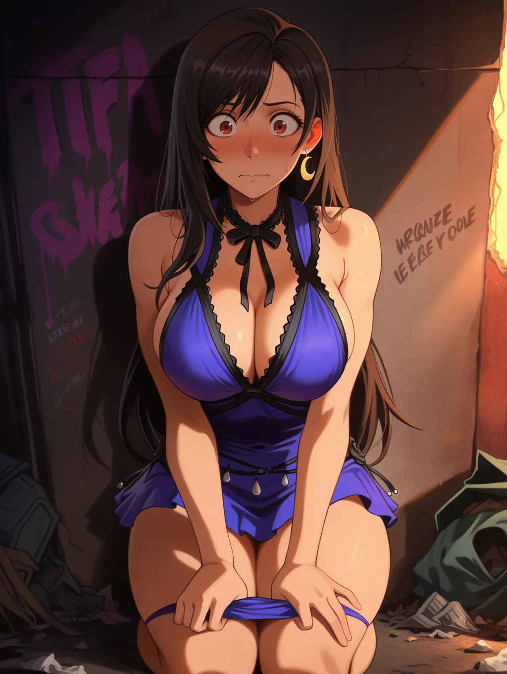 Tifa Lockhart | Final Fantasy waifuinvoker ai generated Page.14