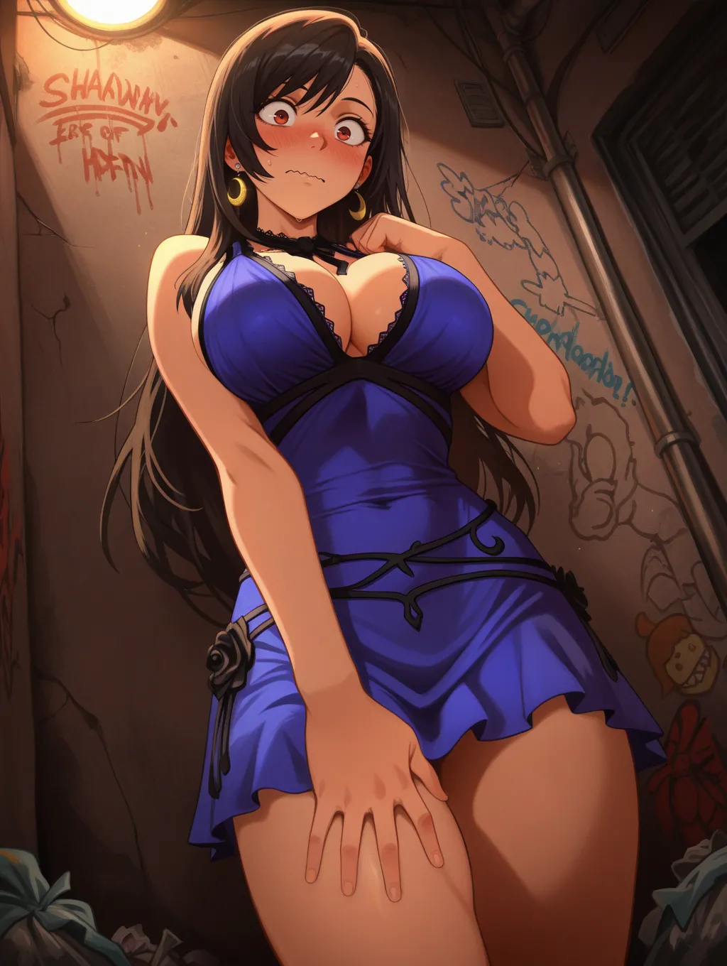 Tifa Lockhart | Final Fantasy waifuinvoker ai generated Page.16