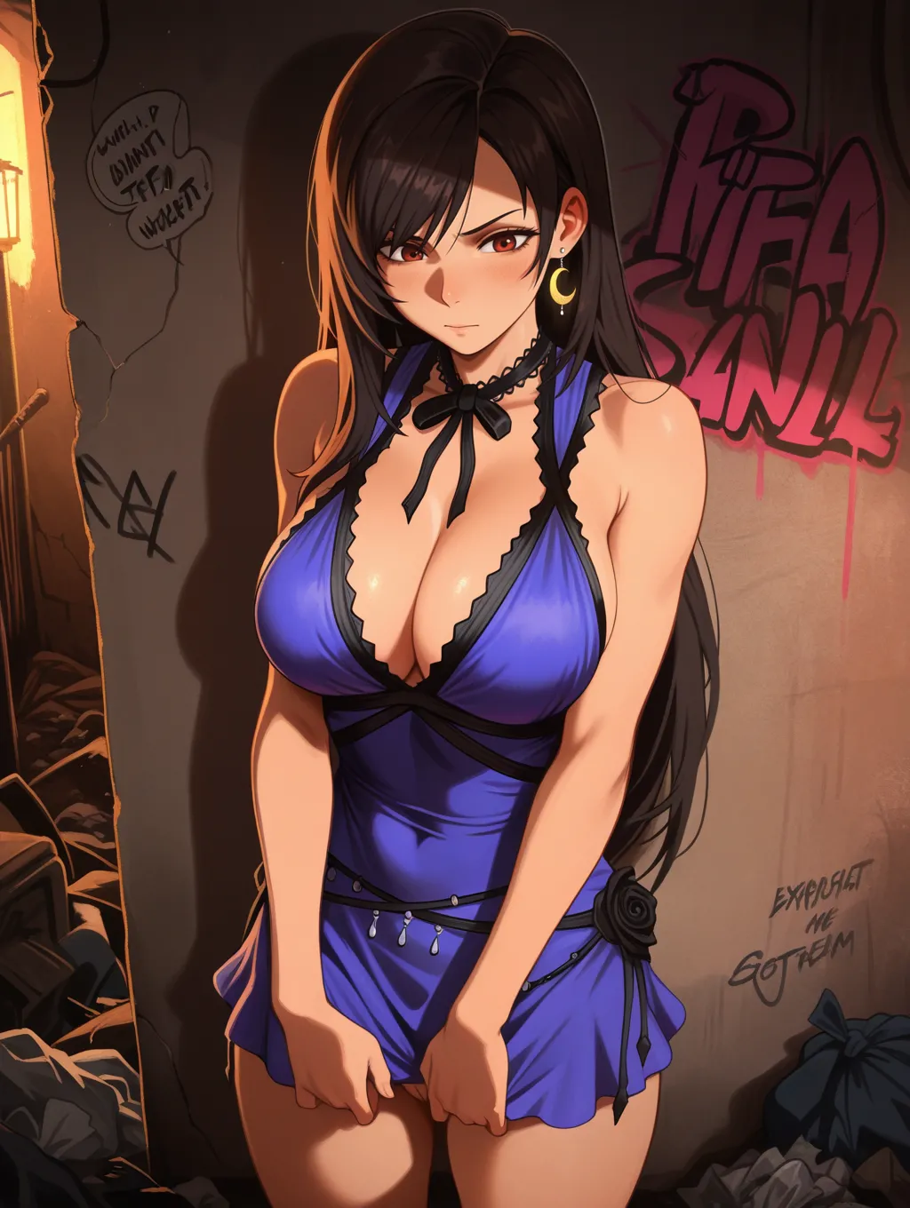 Tifa Lockhart | Final Fantasy waifuinvoker ai generated Page.7