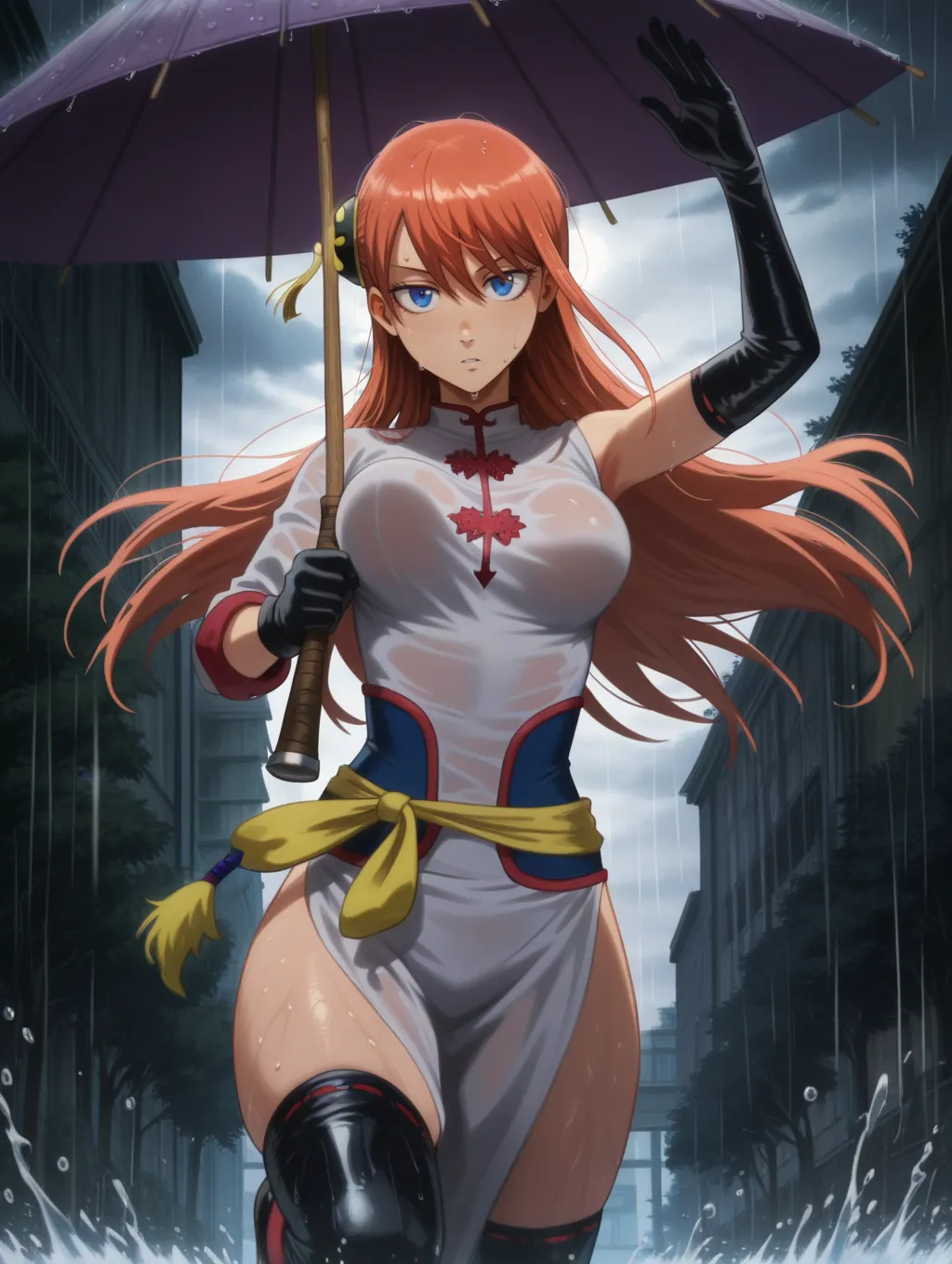 Kagura | Gintama 🌧️🌂 waifuinvoker ai generated Page.64