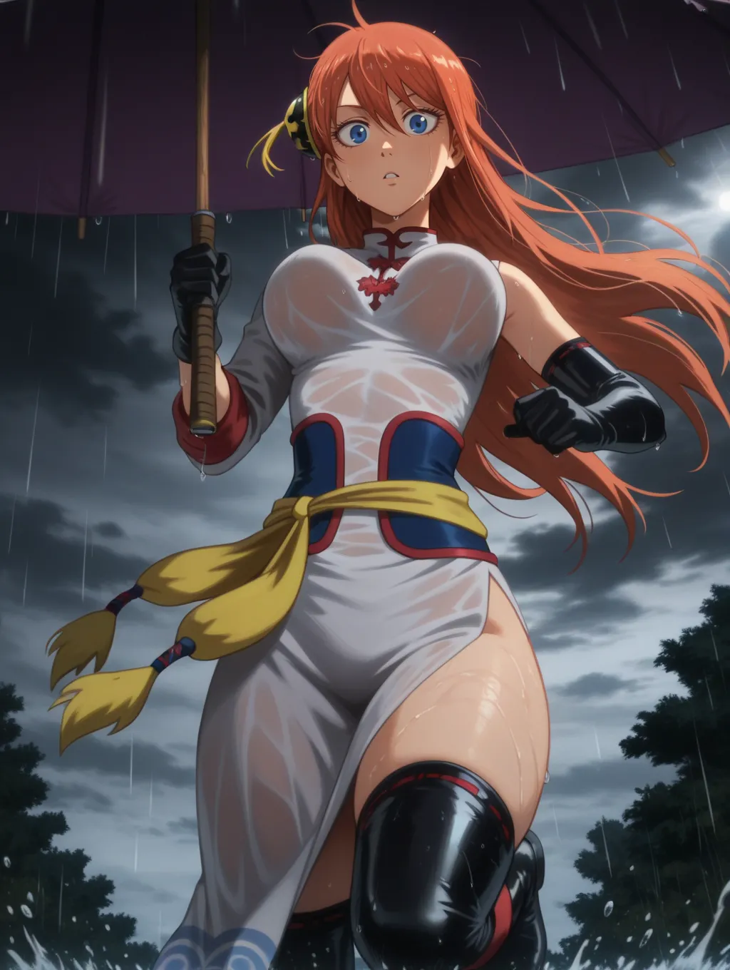 Kagura | Gintama 🌧️🌂 waifuinvoker ai generated Page.65