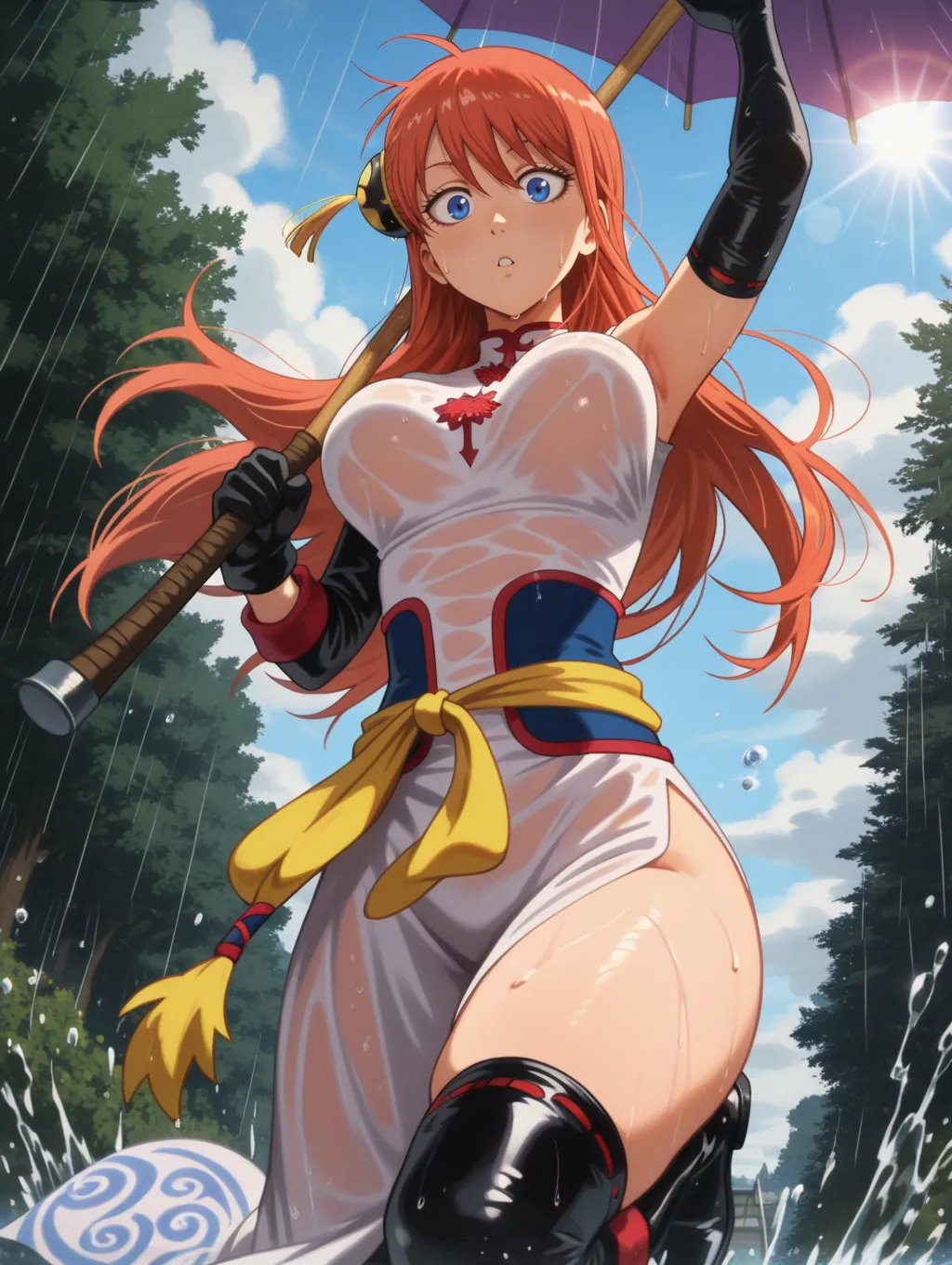 Kagura | Gintama 🌧️🌂 waifuinvoker ai generated Page.68