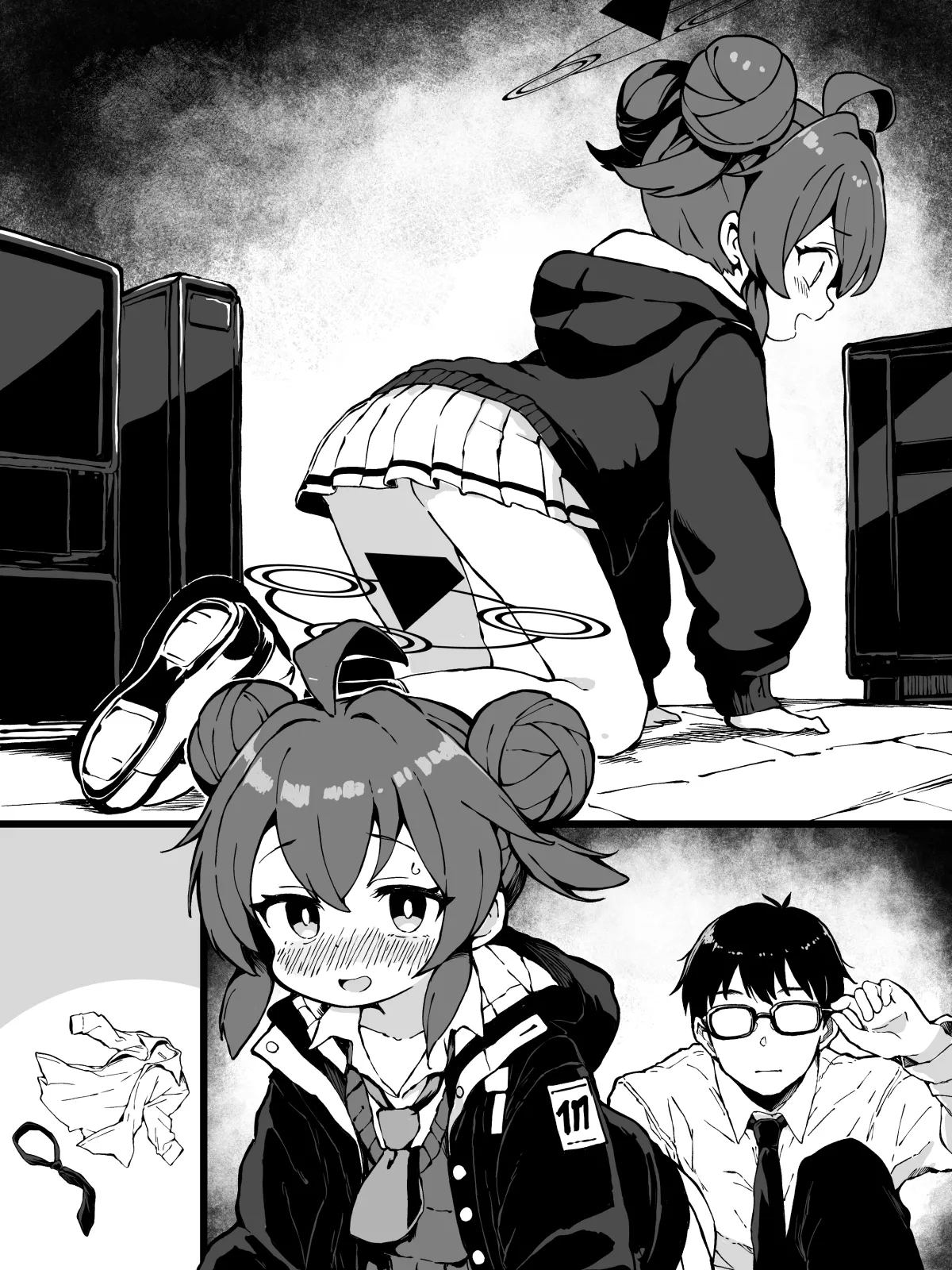 マキちゃんのパンチラに我慢できなかった漫画 Page.8