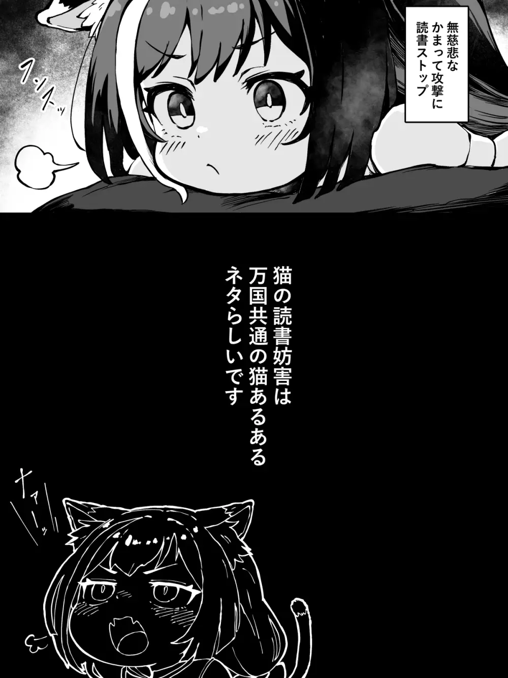 猫の本能マシマシなキャルちゃんのかまって攻撃 Page.2