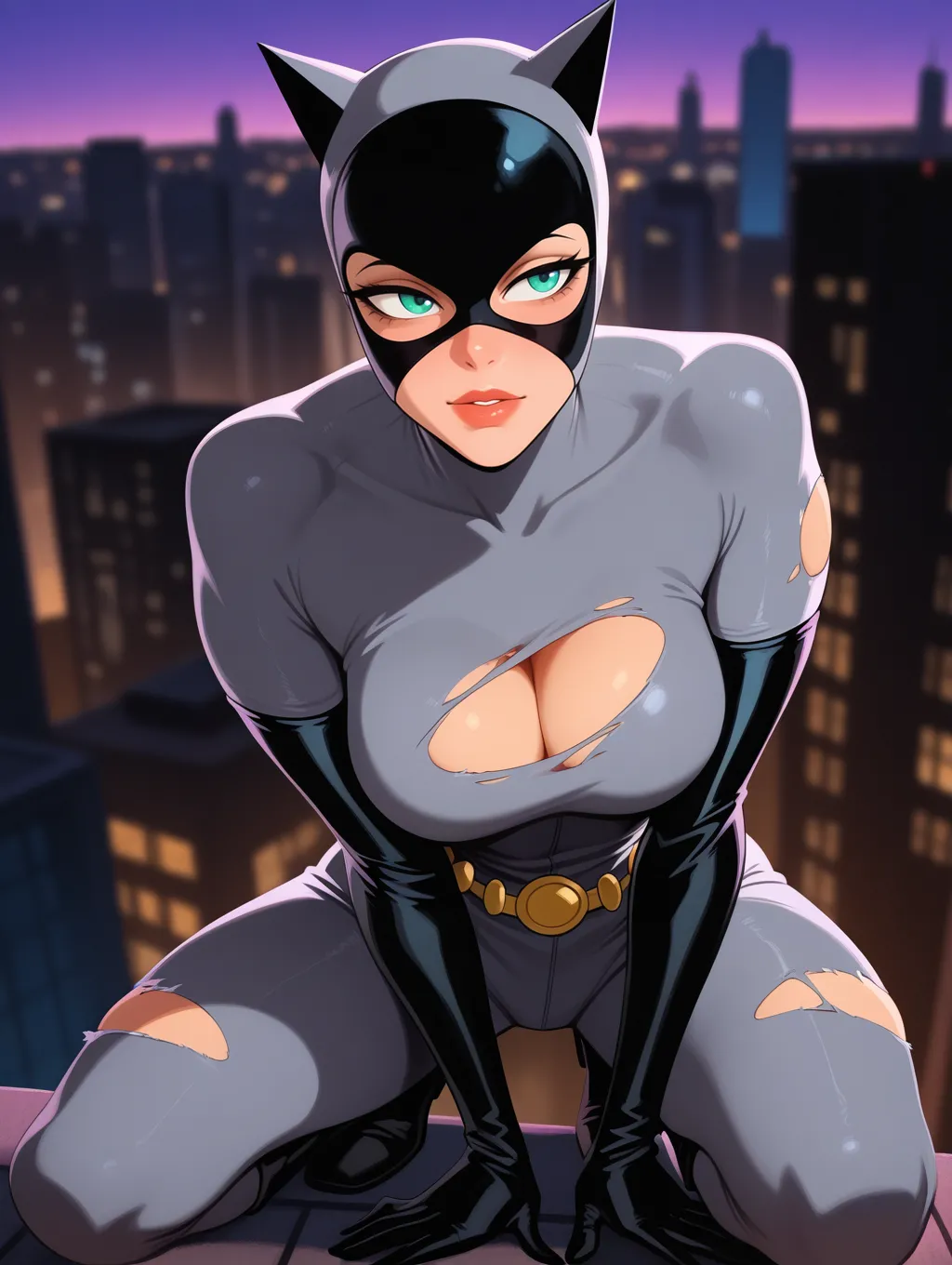 Catwoman | Batman: The Animated Series 😻 waifuinvoker ai generated Page.5