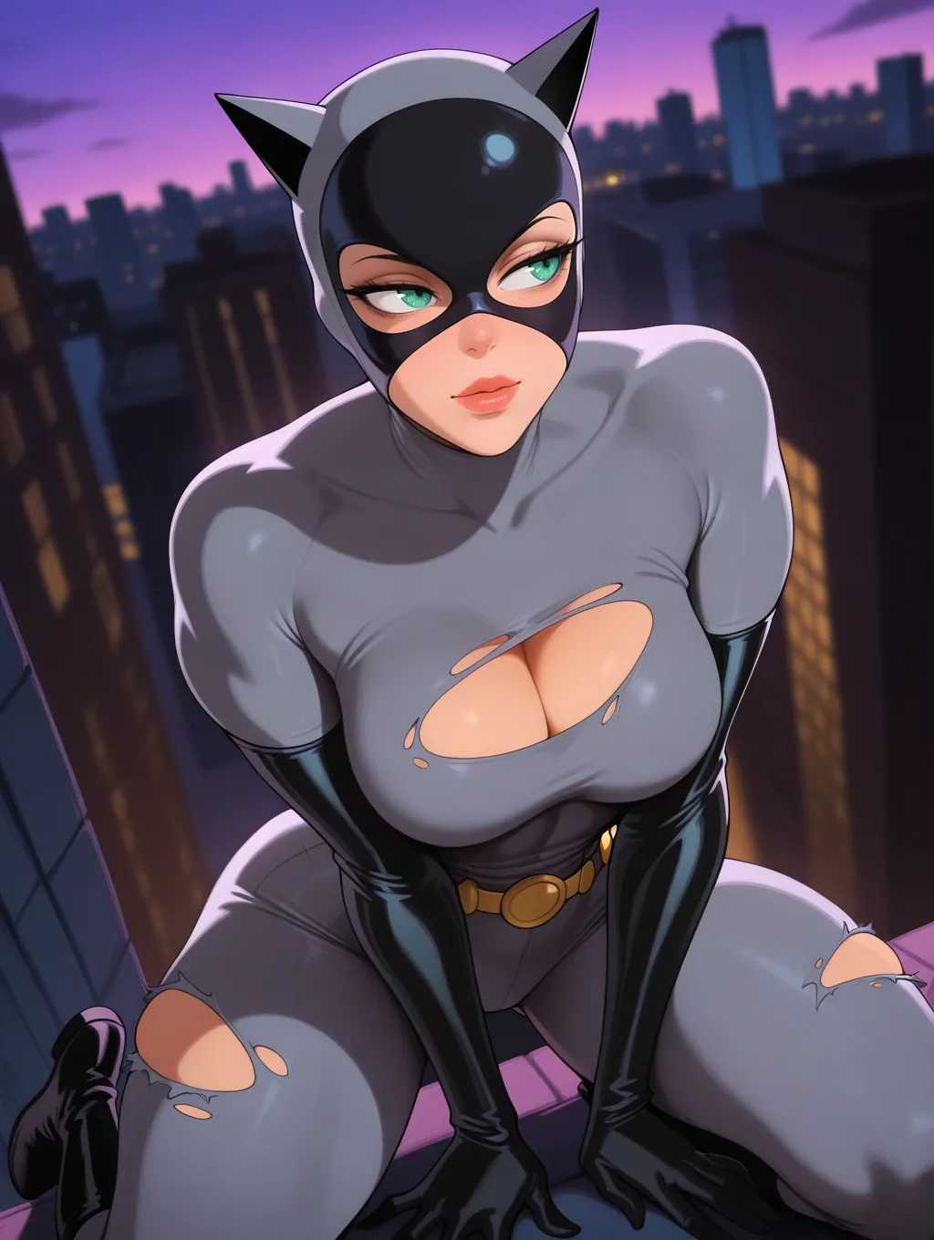 Catwoman | Batman: The Animated Series 😻 waifuinvoker ai generated Page.9