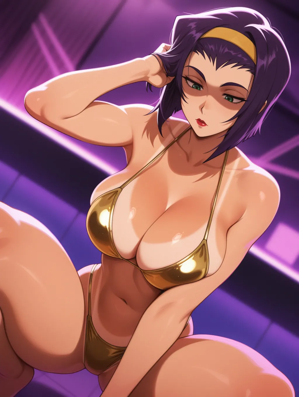 Faye Valentine | Cowboy Bebop 🍸🪩 waifuinvoker ai generated Page.14