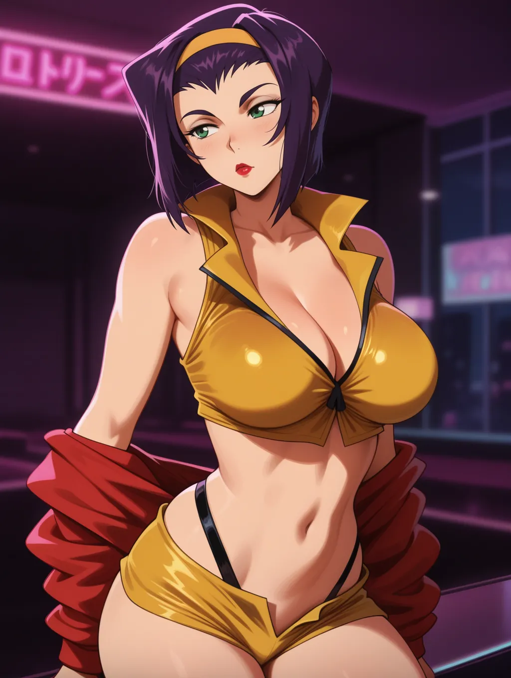 Faye Valentine | Cowboy Bebop 🍸🪩 waifuinvoker ai generated Page.3