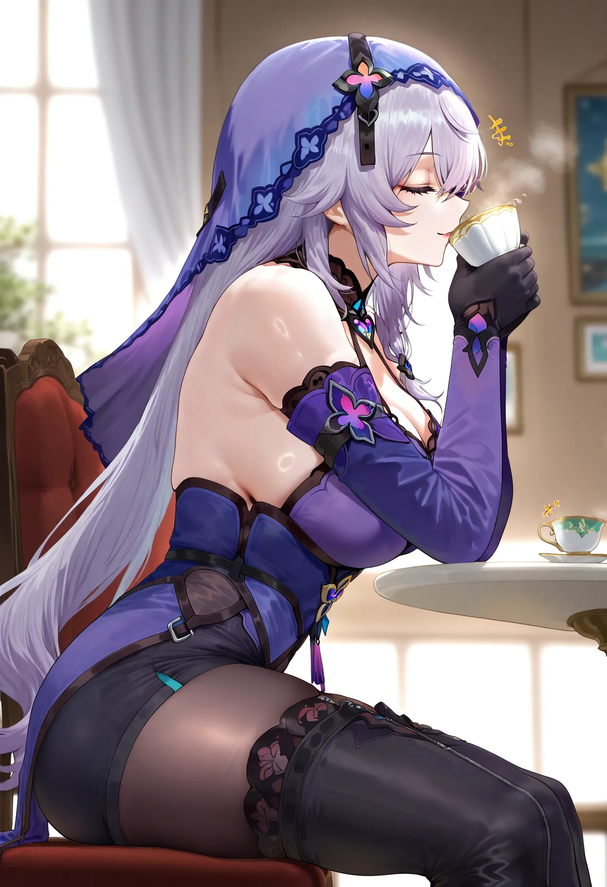 BlackSwan / 黑天鹅 (Honkai: Star Rail) (162p) miyabi ai generated Page.2