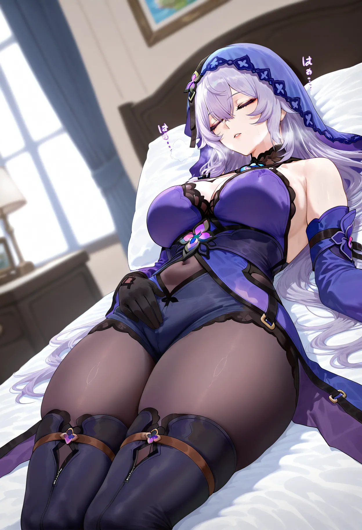 BlackSwan / 黑天鹅 (Honkai: Star Rail) (162p) miyabi ai generated Page.4