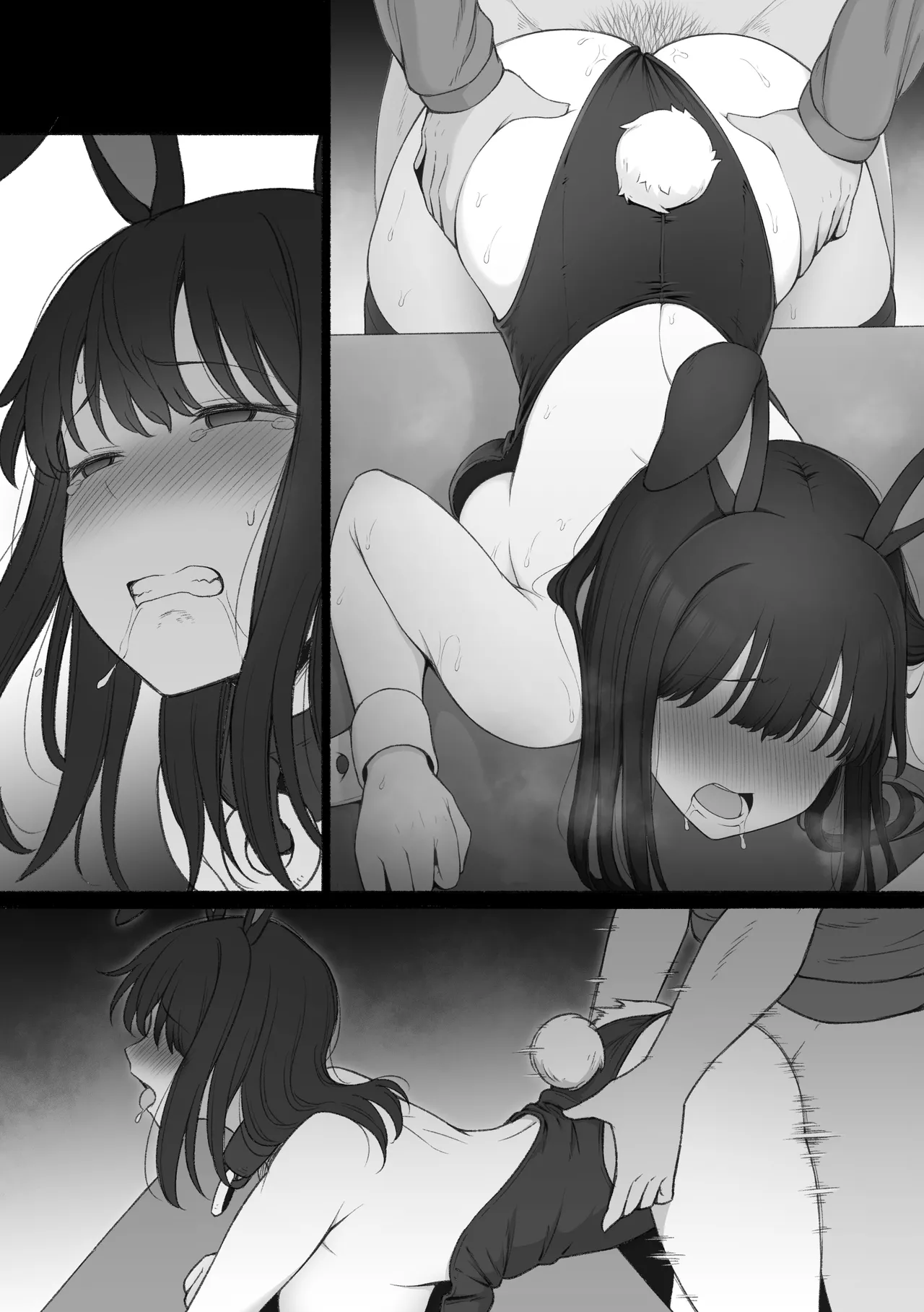 うさ耳奴隷ちゃんにバニーガールコスさせて楽しむ異世界転生した主人公君 Page.7