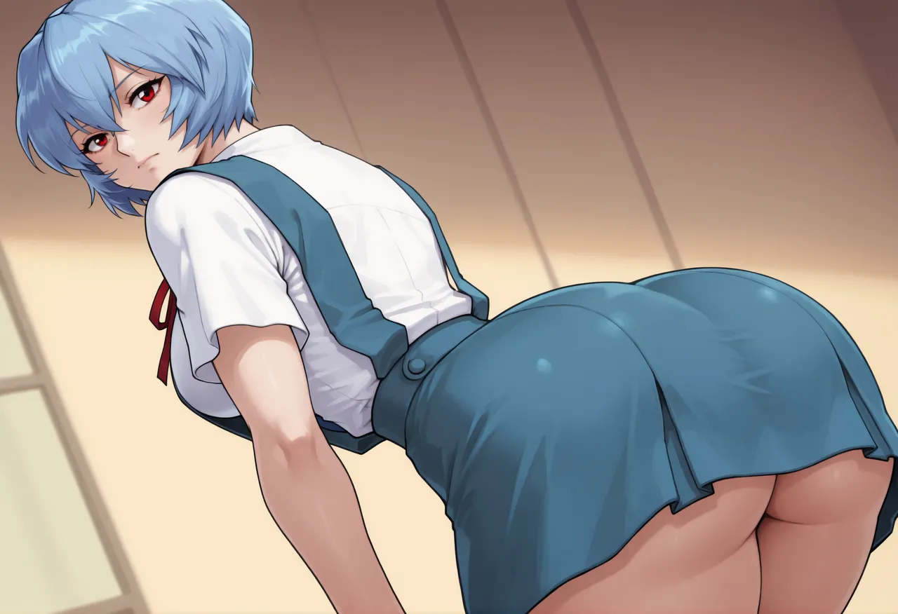 REI AYANAMI - EVANGELION - 140+ IMAGES kranken ai generated Page.125