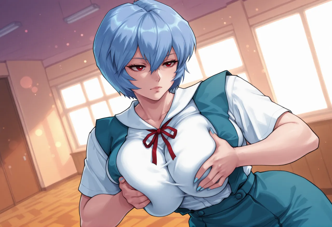 REI AYANAMI - EVANGELION - 140+ IMAGES kranken ai generated Page.131