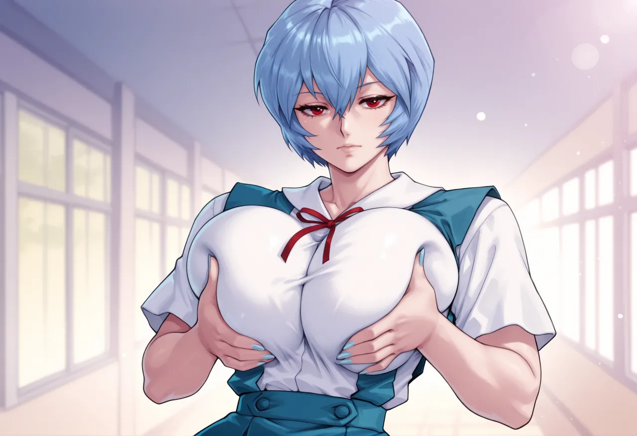 REI AYANAMI - EVANGELION - 140+ IMAGES kranken ai generated Page.132