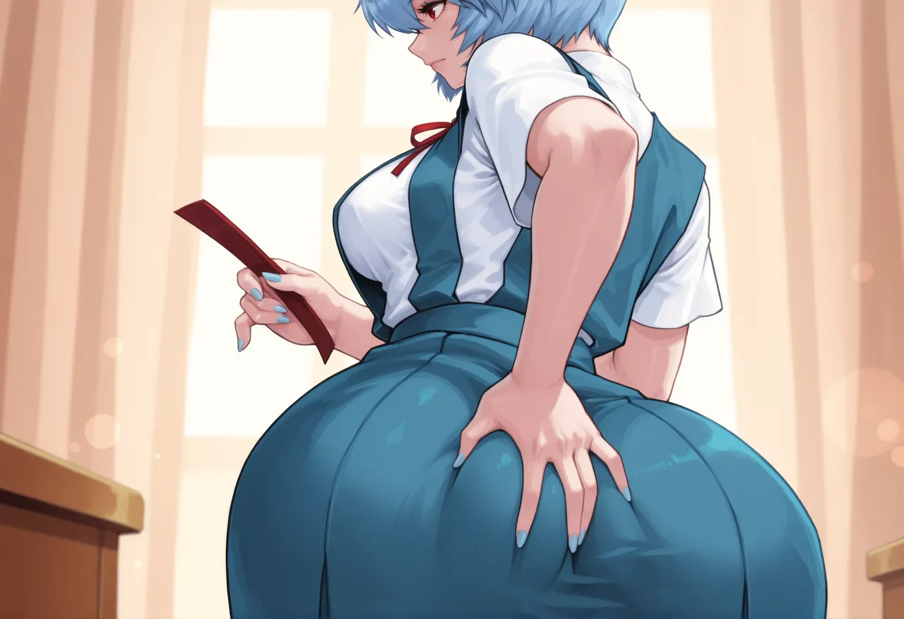 REI AYANAMI - EVANGELION - 140+ IMAGES kranken ai generated Page.14