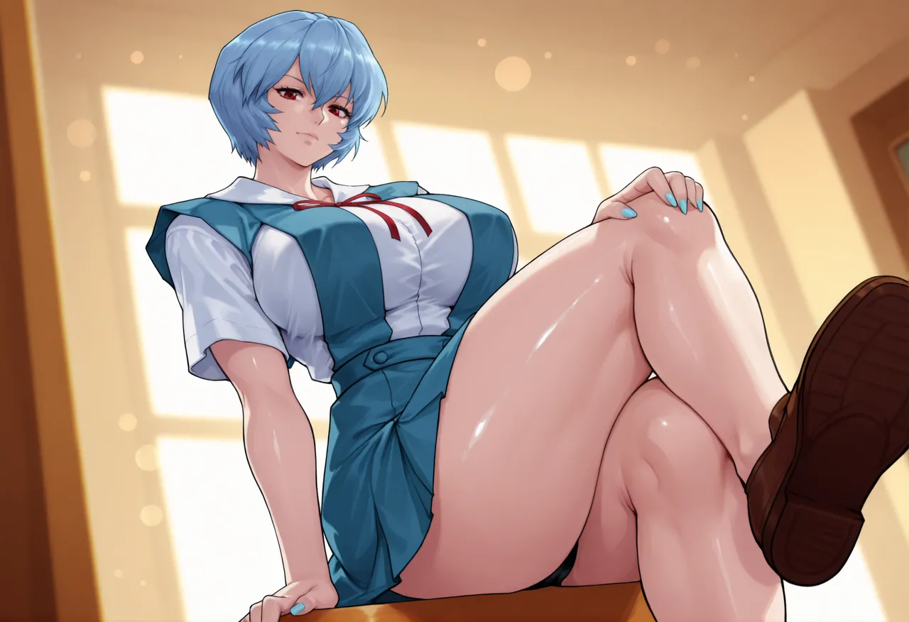 REI AYANAMI - EVANGELION - 140+ IMAGES kranken ai generated Page.19