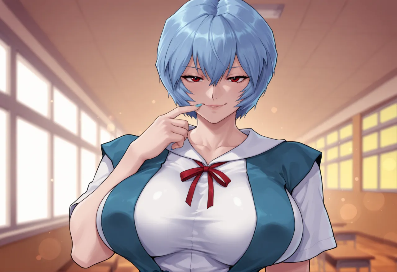 REI AYANAMI - EVANGELION - 140+ IMAGES kranken ai generated Page.2