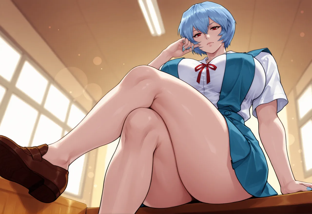 REI AYANAMI - EVANGELION - 140+ IMAGES kranken ai generated Page.22