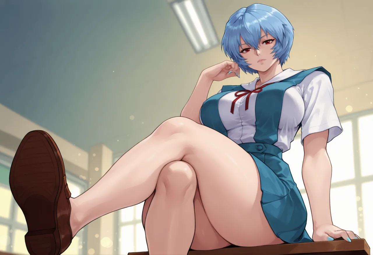 REI AYANAMI - EVANGELION - 140+ IMAGES kranken ai generated Page.23
