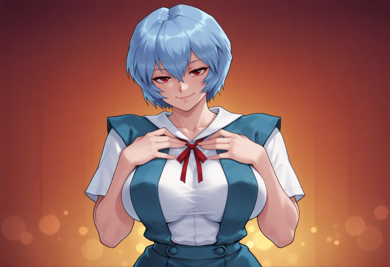 REI AYANAMI - EVANGELION - 140+ IMAGES kranken ai generated Page.4